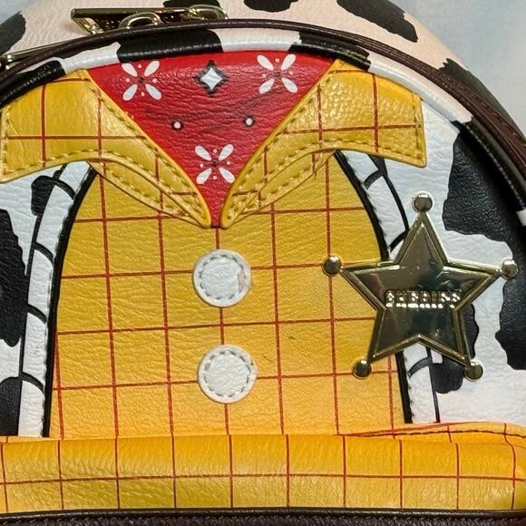 Loungefly Disney Parks PIXAR Toy Story Woody Cosplay Mini Backpack - Picture 3 of 9